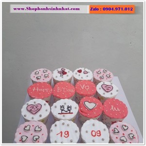 Bánh Sinh Nhật Cupcake - CUP38